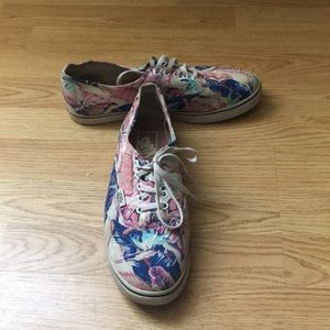 Size 9 floral vans